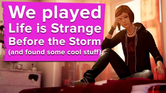Life is Strange Before the Storm NEW Gameplay: We Found Some Cool New Info in Before the Storm
