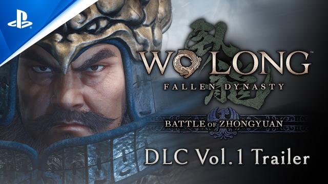 Wo Long: Fallen Dynasty -  Battle of Zhongyuan DLC 1 Trailer | PS5 & PS4 Games