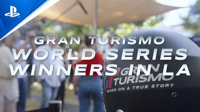 Gran Turismo World Series winners meet Jann Mardenborough | PlayStation