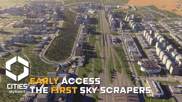 Cities Skylines 2 Beta Access: The First Skyscrapers & great Public Transportation | #Part2
