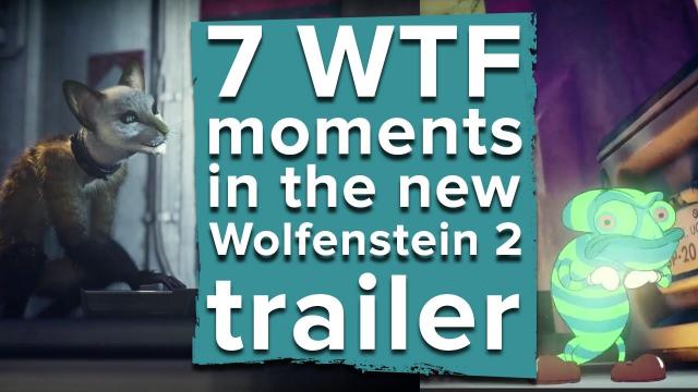 7 most WTF moments in the Wolfenstein The New Colossus gameplay trailer