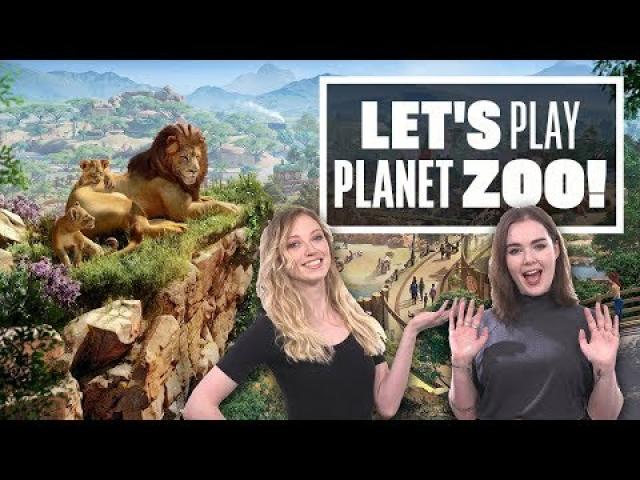 Let's Play Planet Zoo Live: NO MORE LION AROUND