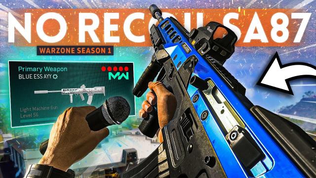 The LOW RECOIL SA87 Class Setup still DESTROYS people in Warzone Pacific Caldera!