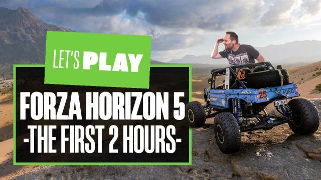 Let's Play Forza Horizon 5 - TAKING A TEST DRIVE THROUGH MEXICO!
