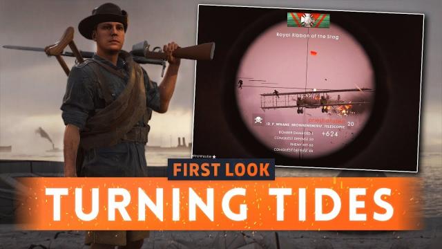 ► 2 NEW MAPS + 6 NEW WEAPONS REVEALED! - Battlefield 1 Turning Tides DLC (Cape Helles & Achi Baba)