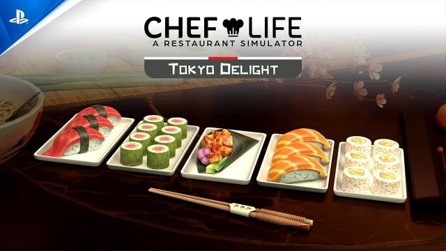 Chef Life: A Restaurant Simulator - Tokyo Delight DLC Trailer | PS5 & PS4 Games