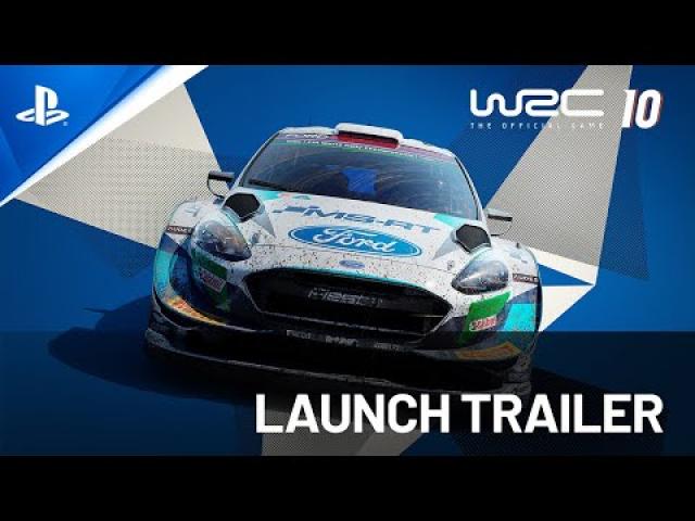 WRC 10 FIA World Rally Championship - Launch Trailer | PS5, PS4
