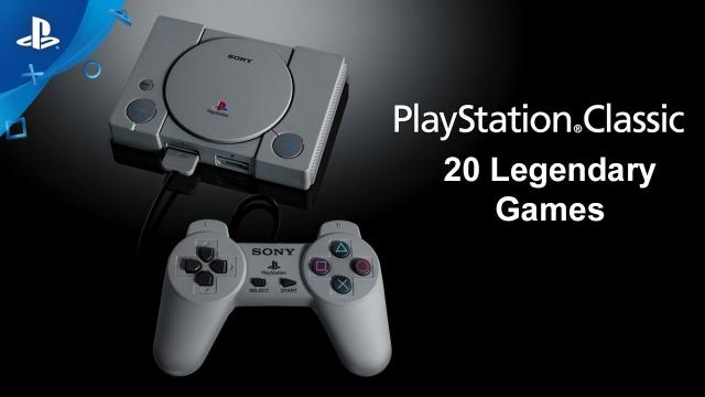 PlayStation Classic - 20 Legendary Games