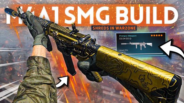This LOW RECOIL M4 9mm SMG Class Setup SHREDS People in Warzone!