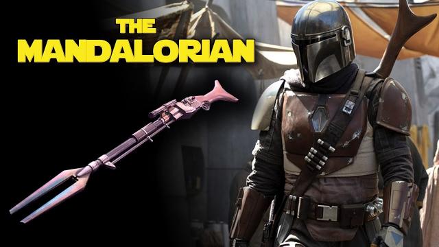 The Mandalorian Weapon REVEALED! New Details and Photo! (New Star Wars TV Series 2019)