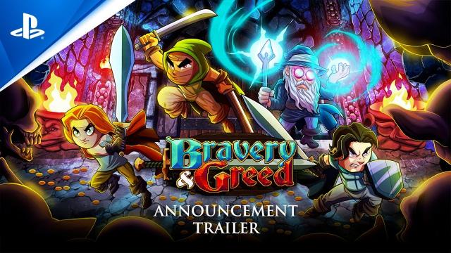 Bravery and Greed - Announcement Trailer | PS4 Games