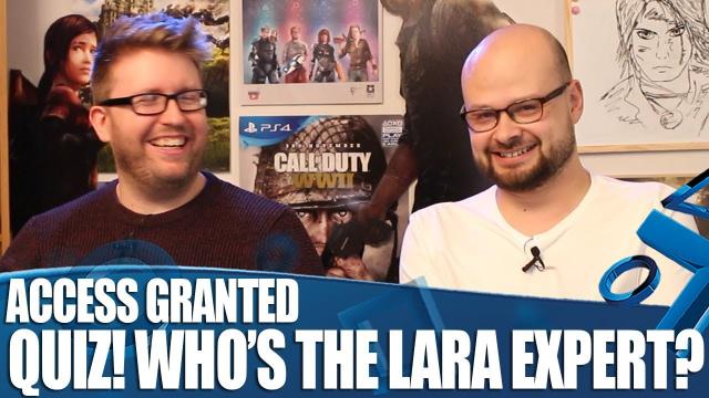Access Granted - Tomb Raider Quiz! Who's The Largest Lara Expert?