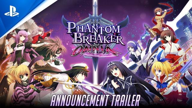 Phantom Breaker: Omnia - Announcement Trailer | PS4