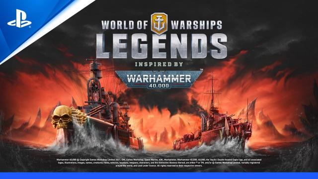 World of Warships: Legends x Warhammer 40000: Orks and Black Templars | PS5, PS4