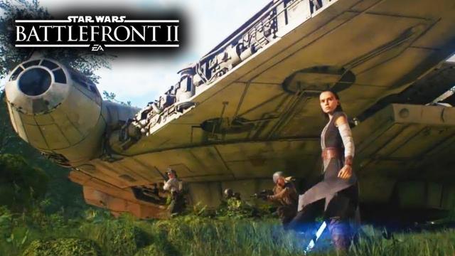 Star Wars Battlefront 2 - NEW BETA TEASER TRAILER!  Rey and Takodana Map!