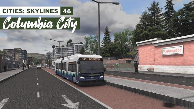 Bus Rapid Transit (BRT) - Cities Skylines: Colubmia City 46