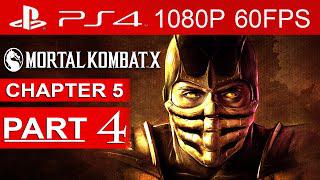 Mortal Kombat X Gameplay Walkthrough Part 4 [1080p HD 60 FPS PS4] - No Commentary