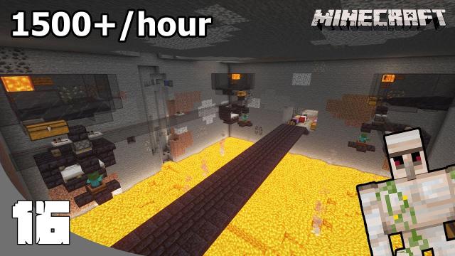 THE IRON FACTORY (1500+ ingots per hour) - Minecraft 1.17 Let's Play (16)