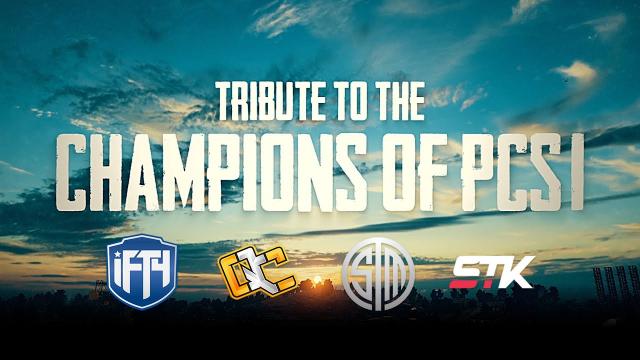 Tribute to the Champions of PCS1 | PUBG