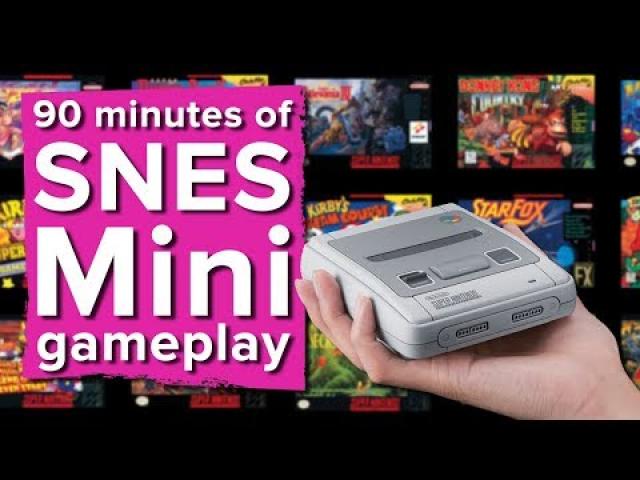 90 minutes of Nintendo Classic Mini: SNES gameplay - Live stream