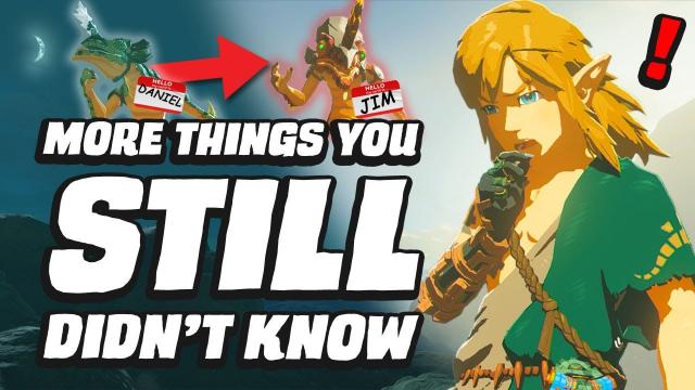 31 MORE Things You STILL Didn't Know In Zelda Tears Of The Kingdom