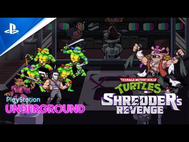 TMNT: Shredder's Revenge - Casey Jones Gameplay | PS Underground