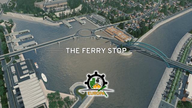 Cities Skyline: EUROPA #EP3 - We need to tackle the ferry transportation