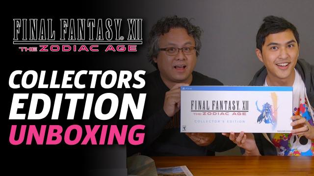 Final Fantasy XII: The Zodiac Age Collector's Edition Unboxing