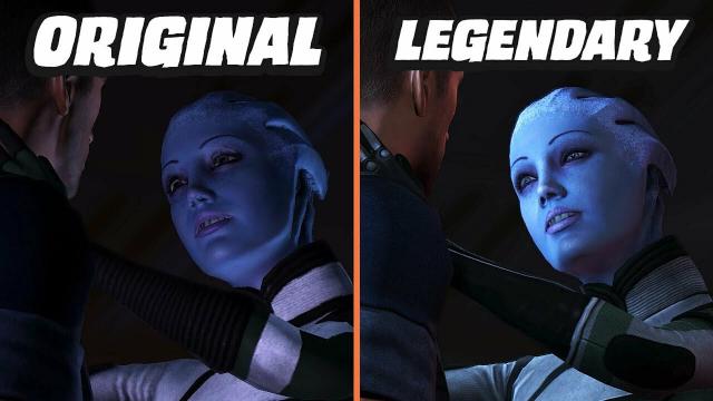 Mass Effect 1 Liara Romance Scene - Original VS Legendary Edition Comparison