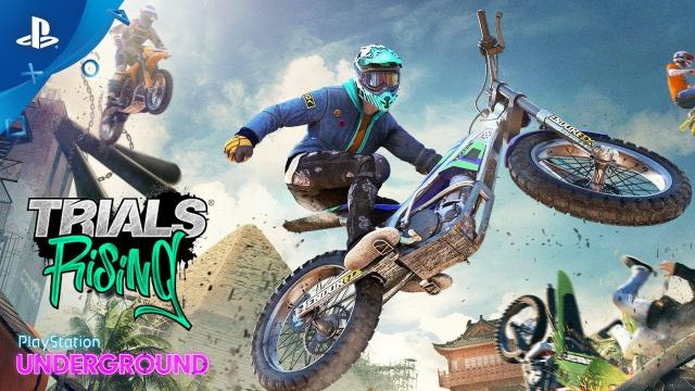 Trials Rising Gameplay - PlayStation Underground