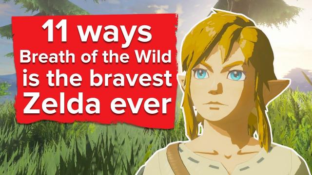 11 Ways Zelda Breath of the Wild is the Bravest Zelda Ever
