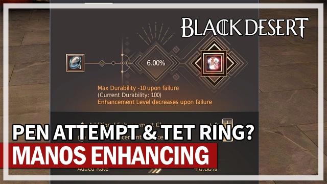 Enhancing Over 25 Billion Value in Manos Clothes & TET Accessories | Black Desert