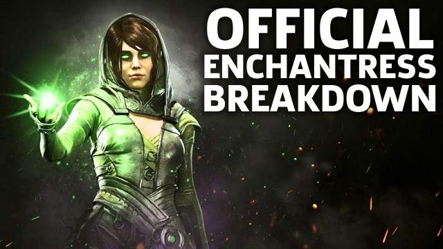 Injustice 2 Gameplay: Official Enchantress Moveset and Breakdown