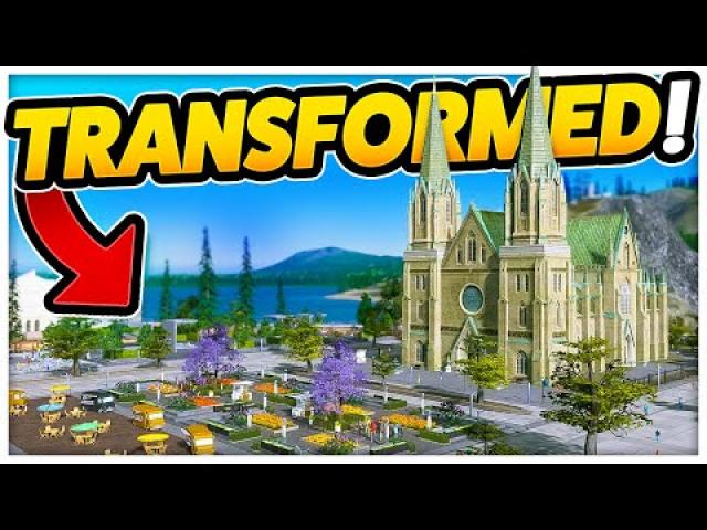 This took FOREVER but TRANSFORMED the Coastline! — Cities: Skylines - Plazas & Promenades (#7)