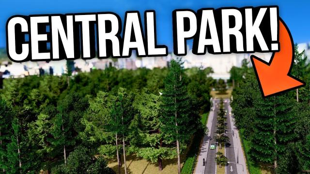 CENTRAL PARK // Cities: Skylines Campus - Part 13