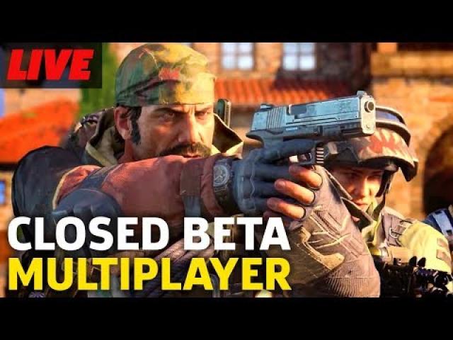 CoD Black Ops 4 Closed Beta Multiplayer Live