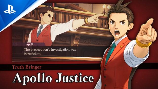 Apollo Justice: Ace Attorney Trilogy - Release Date Trailer | PS4 Games