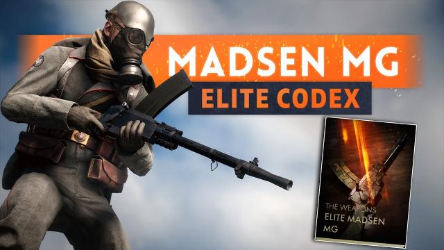 ► MADSEN ELITE CODEX! - Battlefield 1 (Weapon Mastery)