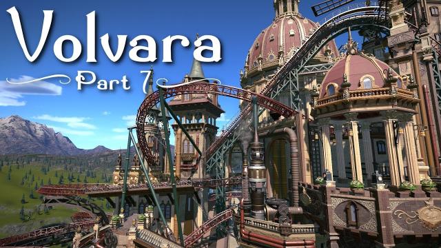 Planet Coaster - Volvara (Part 7) - Custom Supports & Steam Machines