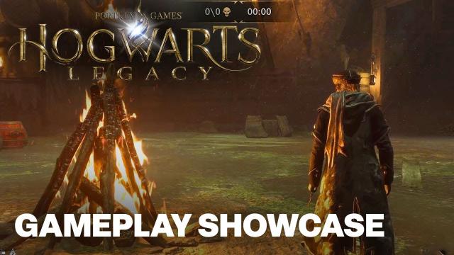 Hogwarts Legacy Advanced Combat Gameplay in Dark Arts Battle Arena