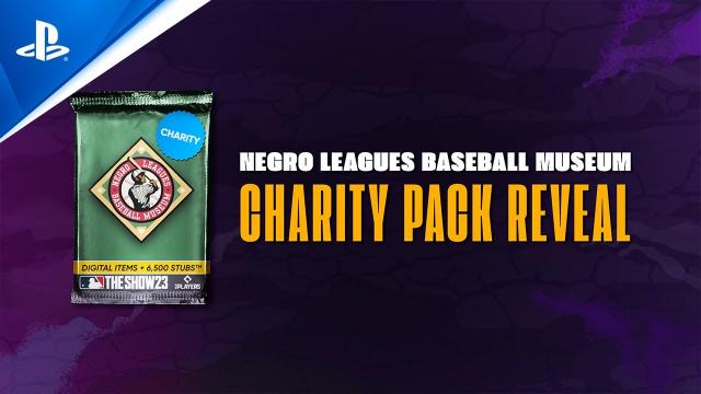 MLB The Show 23 - Negro Leagues Baseball Museum Charity Pack Reveal | PS5 & PS4 Games