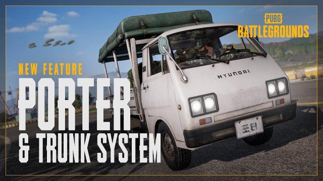New Feature: Hyundai Porter & Trunk System | PUBG