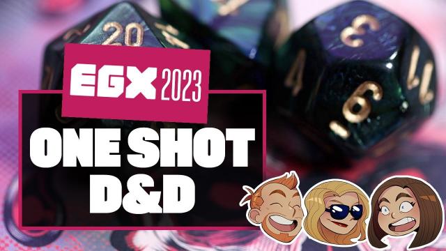 Let's Play One Shot D&D - 55 MINUTE CAM-PAIN! - EGX 2023