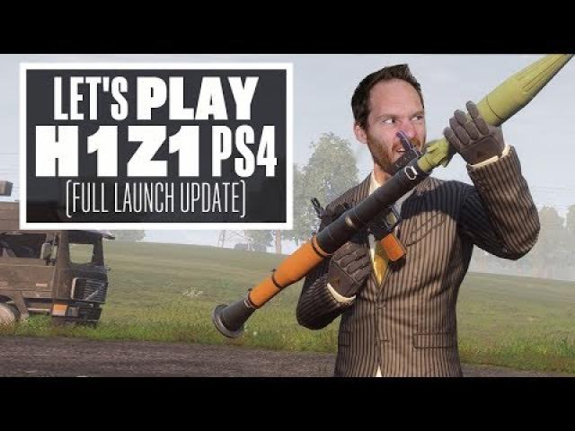 Let's Play H1Z1 PS4 launch update - ROCKET LAUNCHERS, SOCOM RIFLES AND A BATTLE PASS!