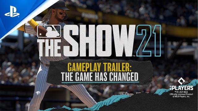 MLB The Show 21 - The Game Has Changed: 4K 60FPS Gameplay Trailer | PS5, PS4