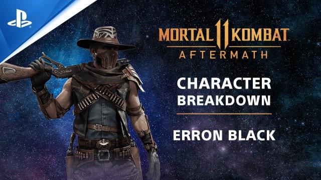 Mortal Kombat 11: Aftermath - Character Breakdown: Erron Black | PS Competition Center