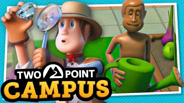Is that a NAKED Statue?! — Two Point Campus (#24)