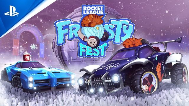 Rocket League - Frosty Fest 2022 Trailer | PS4 Games