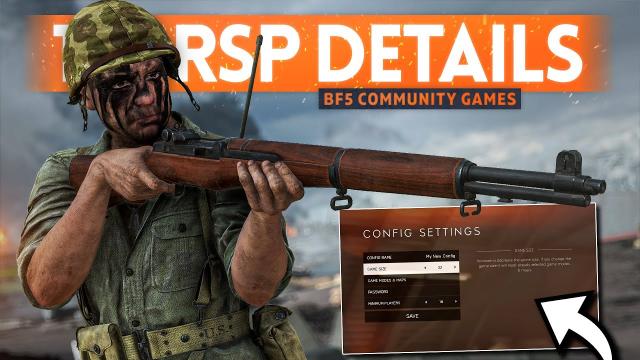 COMMUNITY GAMES Details Revealed ???? Battlefield 5 RSP Info (Update 5.2)