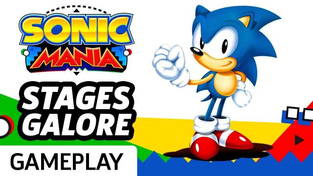 Sonic Mania Bonus, Special, Time Attack Modes In Action Gameplay